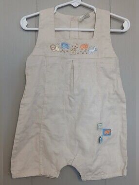 Miniclasix Boys 18 Months Jungle Animals Romper